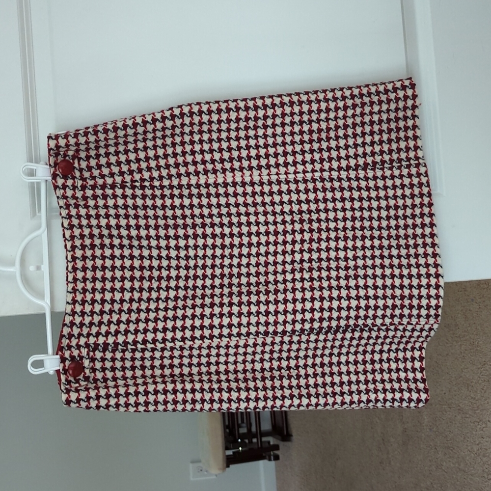 US 8 Max mara Weekend virgin wool herringbone skirt